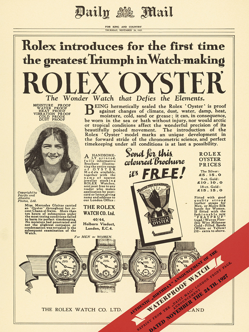 Rolex watches