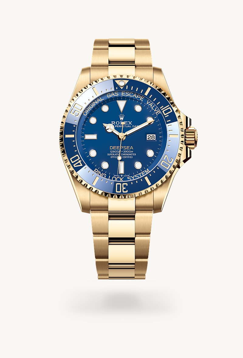 rolex Rolex Deepsea en Oyster, 44 mm, oro amarillo, M136668LB-0001* Christie's