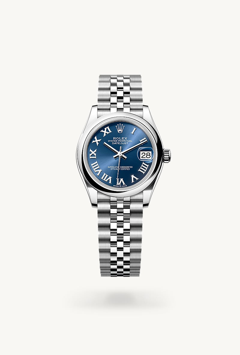 rolex Datejust 31 en Oyster, 31 mm, acero Oystersteel, M278240-0018* Christie's